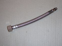Flexihadice 17,5cm lev zvit M10/ 3/8(ks) - kliknte pro vt nhled